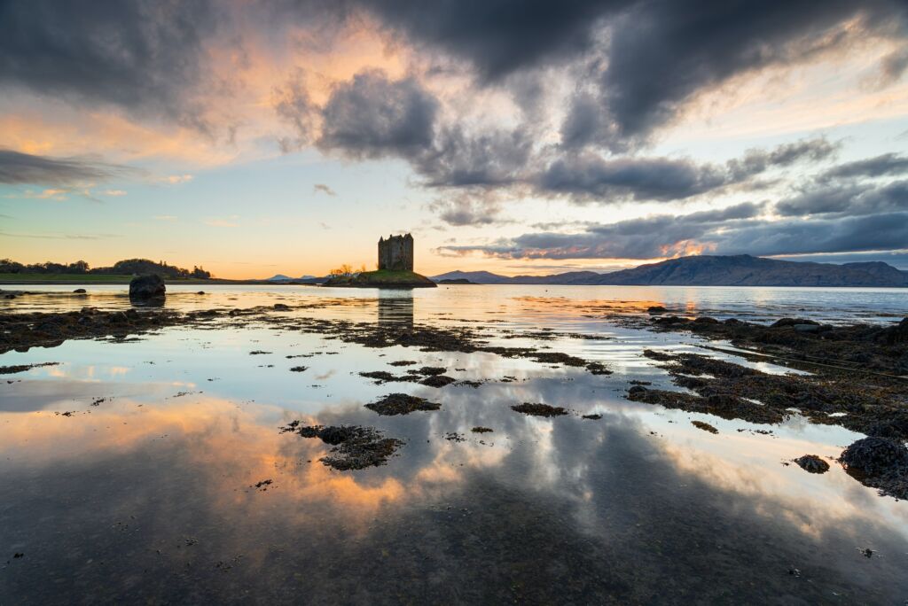 Castle Stalker in Scotland
